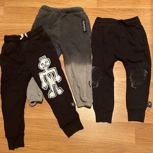 3 pair of nununu pants size 3-4